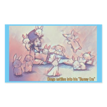 Dingo Dizmal the clown settles into his "Bunny Era