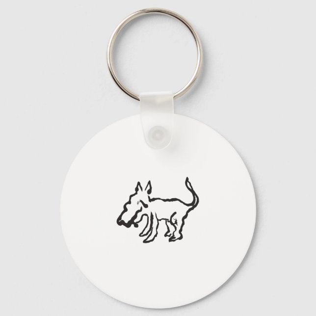 Dingo Keychain (Front)