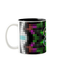 Dingo's mug on a mug