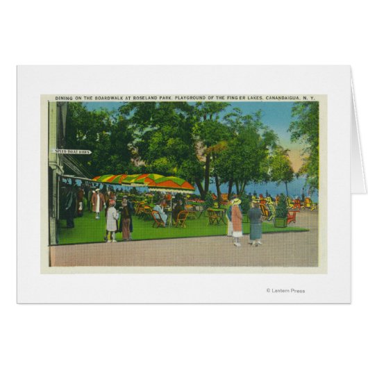 Dining on the Boardwalk at Roseland Park Scene (Front Horizontal)
