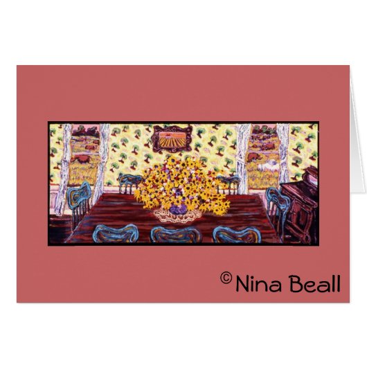 "Dining Room at the Farm," by Nina Beall (Front Horizontal)