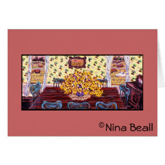 "Dining Room at the Farm," by Nina Beall Cards