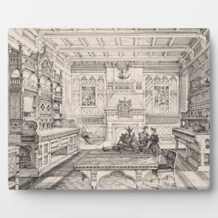 Dining Room, from 'Examples of Ancient and Modern Plaque