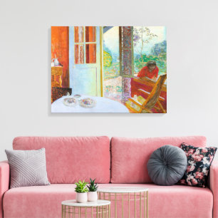 Dining Room in the Country Paul Bonnard Canvas Print