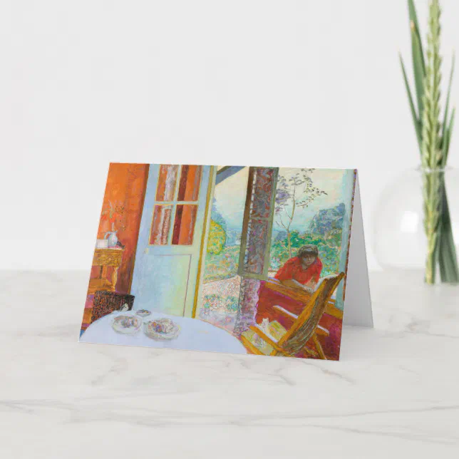 Dining Room in the Country | Paul Bonnard | Card | Zazzle