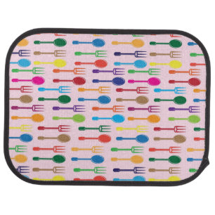 Dining Texture Car Mat