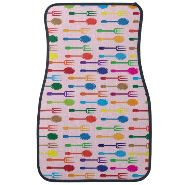 Dining Texture Car Mat (Front)