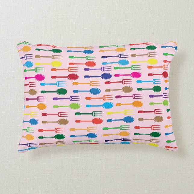 Dining Texture Decorative Pillow (Front)