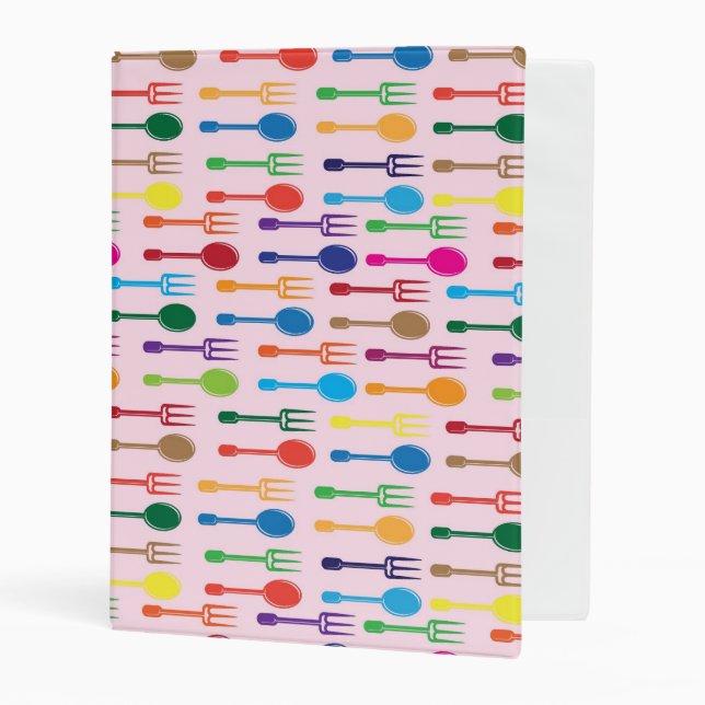 Dining Texture Mini Binder (Front/Inside)