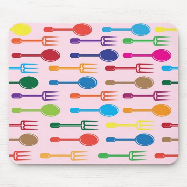 Dining Texture Mouse Pad (Front)