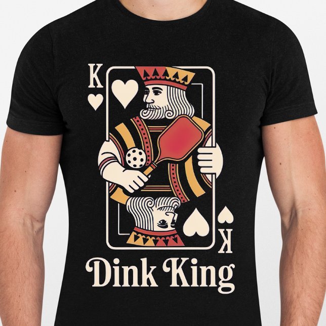 Dink King - Funny Pickleball Lovers Tshirt (Creator Uploaded)