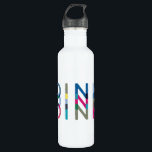 Dink Pickleball Fun Chic Blue Green Pink Yellow Stainless Steel Water Bottle<br><div class="desc">DINK! This water bottle says it all! This chic design featuring the word "dink" in blues,  greens and pinks celebrates the sport of pickleball. Makes a wonderful gift for the pickleball lover in your life. Part of a collection from Parcel Studios.</div>