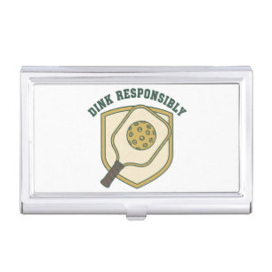 Dink Responsibly Business Card Case