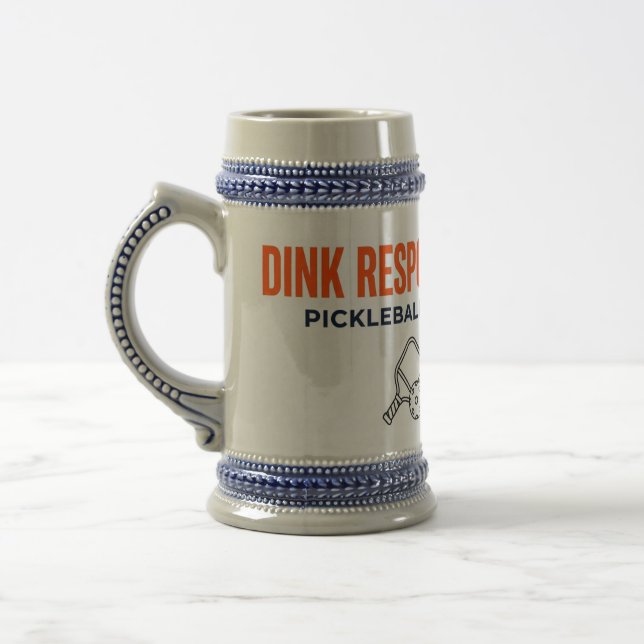Dink Responsibly Pickleball Mug - Funny Player Gif (Left)
