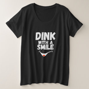Dink with a Smile Pickleball Mom Shirt   Cute Pick