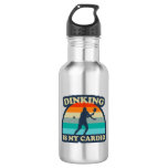 Dinking Is My Cardio Pickleball Stainless Steel Water Bottle