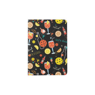 Dinks and 🍾🥂drinks - pickleball   passport holder