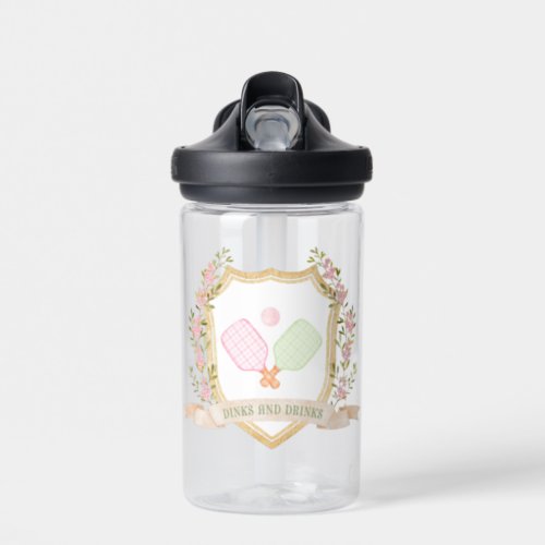 Dinks and Drinks Preppy Pickle Ball Water Bottle