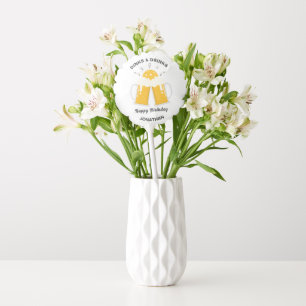 Dinks & Drinks Beer Mugs Cheer Custom Pickleball Balloon