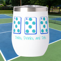 Dinks, Drinks & Dots / Pickleball Mahjong Custom