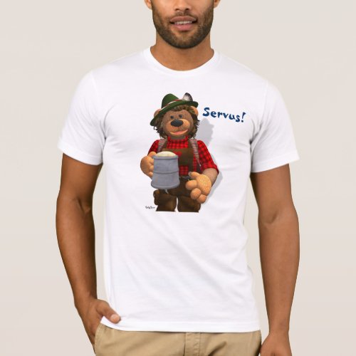 Dinky Bears Bavarian Oktoberfest Bear T_Shirt