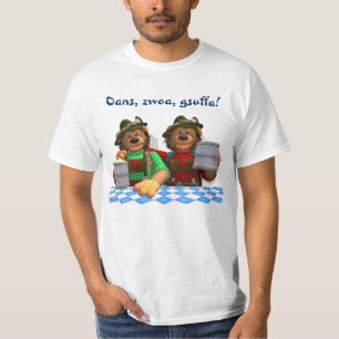 Dinky Bears Bavarian Oktoberfest Bears T-Shirt