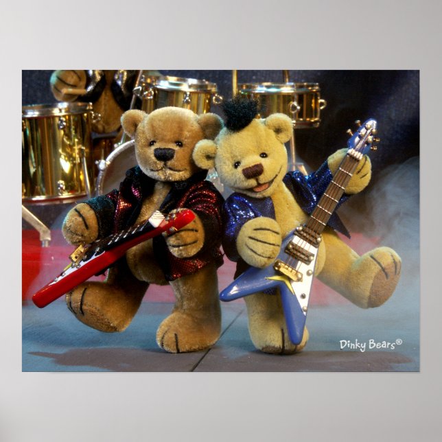 Dinky Bears: Guitar Duet Poster (Front)