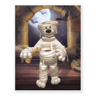 Dinky Bears: Little Mummy Temporary Tattoos