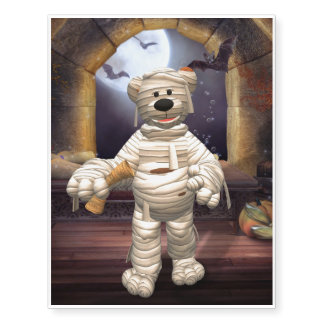 Dinky Bears: Little Mummy Temporary Tattoos