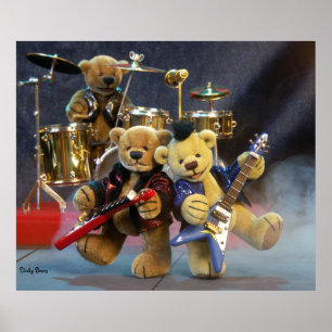 Dinky Bears on Tour Poster