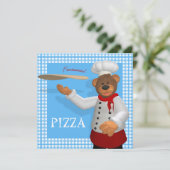 Dinky Bears Pizza Baker (Standing Front)