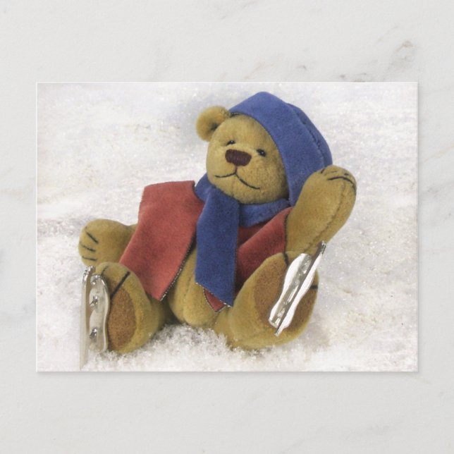 Dinky Bears Winter Fun Postcard (Front)