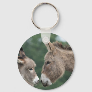 Dinky donkey keychain
