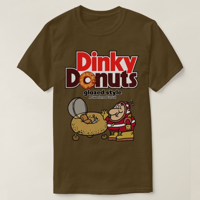 Dinky Donuts Cereal T-Shirt (Design Front)