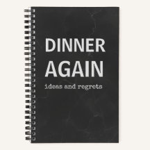 Dinner Again Recipe Book | Kitchen Notebook