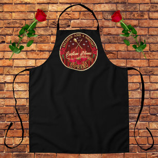 Dinner and a Show Custom Name Soprano Apron