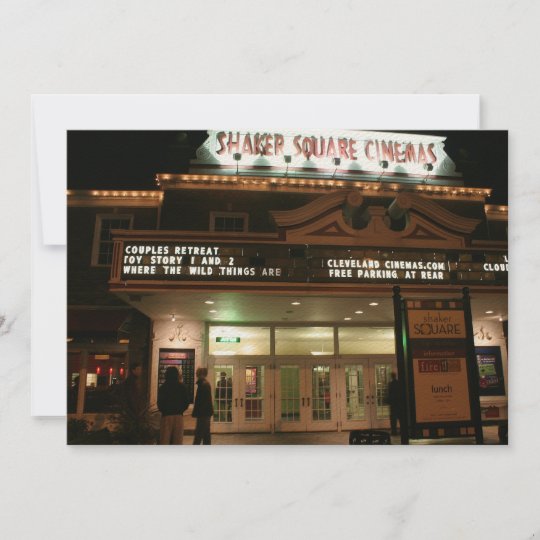 Dinner and the Movies Invitation