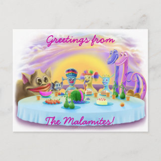 Dinner at Brimlest Palace Postcard