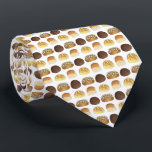 Dinner Bread Rolls Buns Bakery Baker Chef Foodie Neck Tie<br><div class="desc">Illustration features a delicious assortment of dinner bread rolls (classic dinner roll, kaiser roll, pumpernickel roll, and whole wheat roll with oats). Ideal for your favorite baker or foodie! This food design is also available on other products. Lots of other foodie-themed illustrations are also available. Don't see what you're looking...</div>