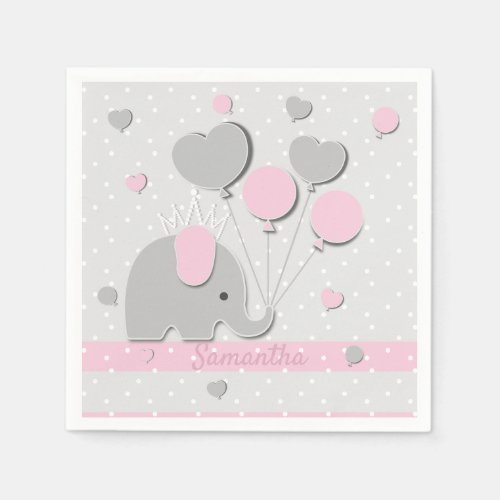 Dinner Elephant Balloons Nursery Gift