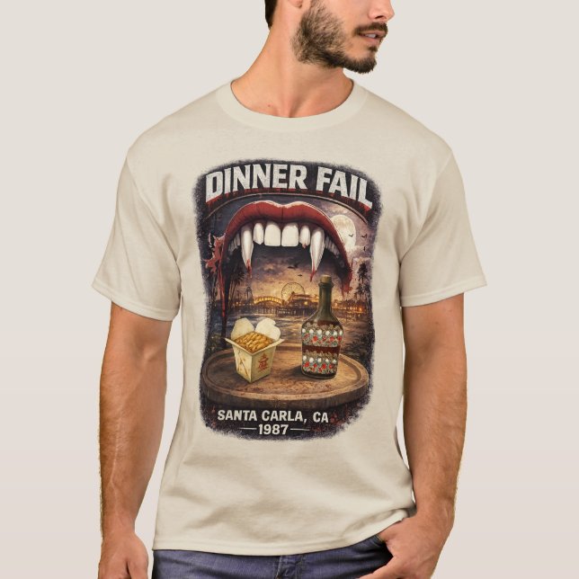 Dinner Fail Men's T-Shirt (Front)