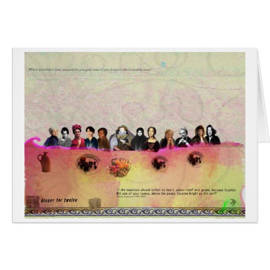 dinner for 12 cards (Front Horizontal)
