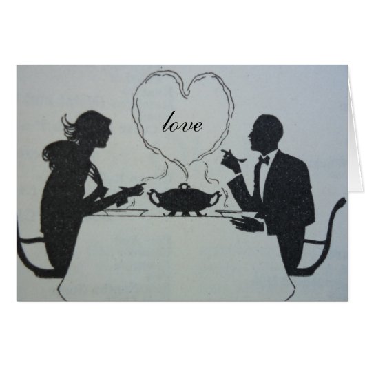 Dinner for Two Cards (Front Horizontal)