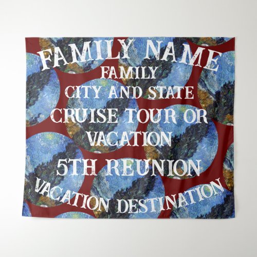 Dinner Happy Hour Girls Boys Night Out 2024 Wine Tapestry
