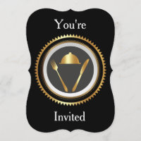 Dinner Invitation Blank Template