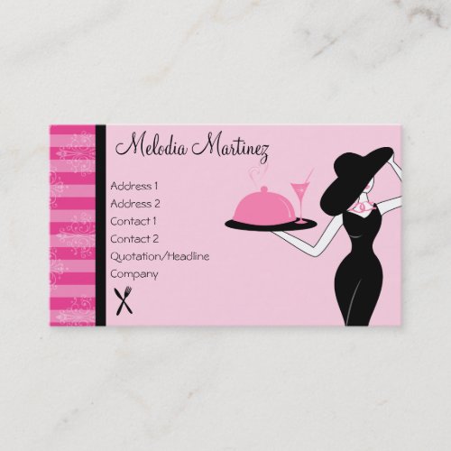 Dinner is Served Business Cards