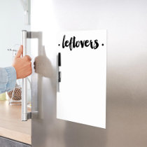 Dinner Leftover Refrigerator Dry Erase Board