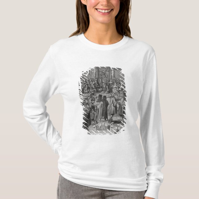 Dinner of Louis XIV  at the Hotel de ville T-Shirt (Front)