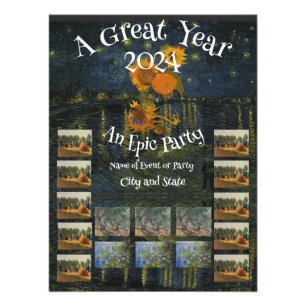 Dinner Party Holiday 2024 Cocktail Wine Cheese Photo Print