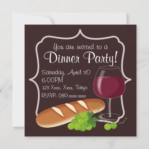 Dinner Party Invitation